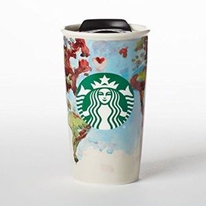 Starbucks 15’ Shelby Kregel Watercolor Ceramic Mug